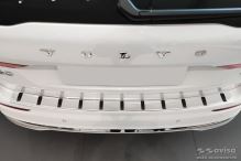 Zesílená ochranná lišta hrany kufru Volvo XC60 2017- (matná) (4)