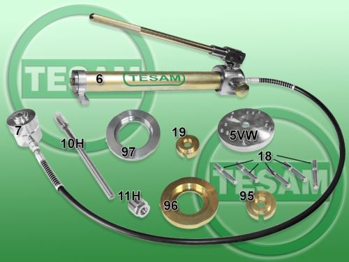 Přípravek pro výměnu náboje kola Audi / Seat / Škoda / VW od roku 2017 - TS0003125