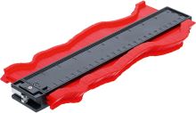 Šablona pro přenos profilu, 250 mm, možnost aretace v pozici – BGS 7081