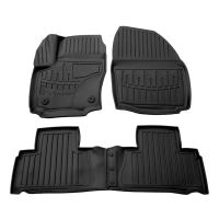 Gumové autokoberce Ford S-Max 2006-2015 (kul. fixace, rozteč fixací 31 cm)