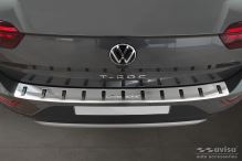 Zesílená ochranná lišta hrany kufru VW T-Roc 2017- (matná) (3)