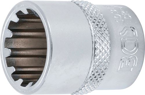 BGS Hlavice nástrčné 3/8", 10 - 19 mm,  "GearLock"