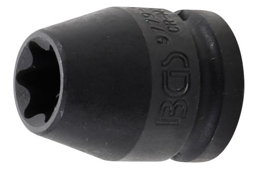 BGS Hlavice nástrčné 1/2", E10 - E24, tvrzené, E-profil
