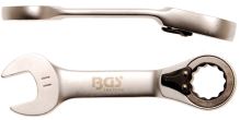 Klíč očkoplochý ráčnový 11 mm, extra krátký - BGS 30711