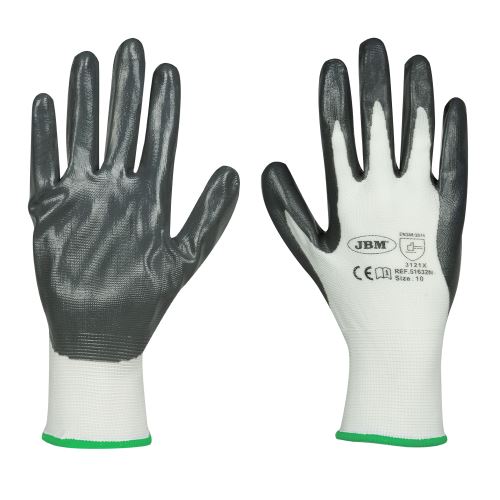 Rukavice T11 potažené palmovým nitrilem - JBM 51398N