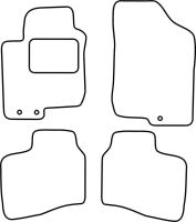 Textilní autokoberce Hyundai i30 2007-2012 (combi, originální fixace) (1)