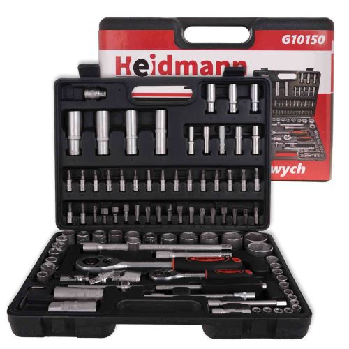 Gola sada 1/4"+1/2" 4,0 - 32,0 mm, 95 dílů, HOBBY sada - GEKO 10150
