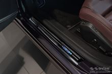 Prahové lišty Peugeot 508 2018-2025 (tmavé, lesklé) (3)