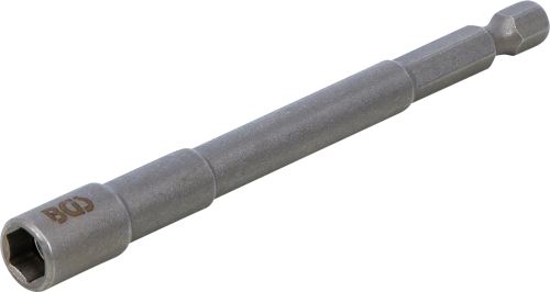 Hlavice nástrčná, velmi dlouhá, pro vrtačky, pohon vnější šestihran 6,3 mm,(1/4")Drive,7mm
