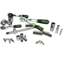 Gola sada 1/4", 3/8", 1/2", 4,0 – 32,0 mm, 179 dílů – povrchová úprava chrom (3)