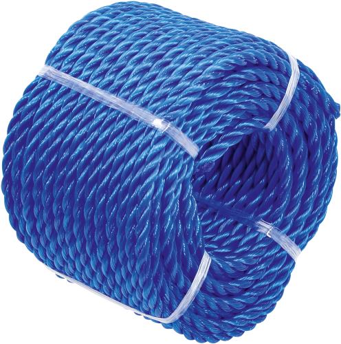 Lano polyethylen 4 mm, délka 20 m, nosnost max. 45 kg - BGS 80804