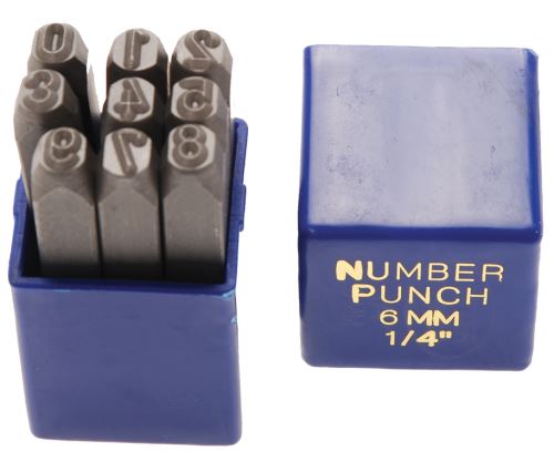 Raznící matrice čísel  2.5 mm - BGS 3028