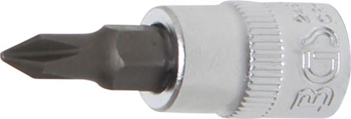 BGS Hlavice zástrčné 1/4", PH0 - PH3, zatíž. do 2 kg, délka 38 mm