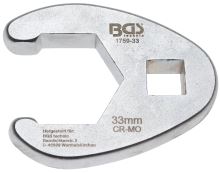 Klíč plochý otevřený 1/2" 33 mm – BGS 1759-33