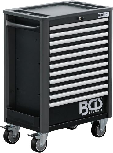Dílenský vozík, 11 zásuvek, prázdný – BGS 4103