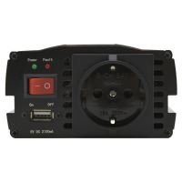 Měnič napětí 12V / 230V (600W + USB) (4)