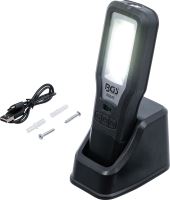 Pracovní COB LED Lampa , sklopná , s nabíjecí stanicí - BGS 85347