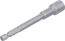 Hlavice nástrčná,velmi dlouhá, pro vrtačky, pohon vnější šestihran 6,3 mm,(1/4")Drive,10mm (2)
