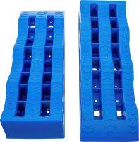 Sada nájezdových ramp , plast , se 3 výškami nájezdu , 2dílná - BGS 74402 (3)