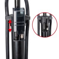 Ruční pumpička Heyner AeroStar s manometrem (11bar, multikoncovka) (4)