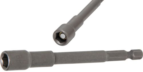 Hlavice nástrčná, velmi dlouhá, pro vrtačky, pohon vnější šestihran 6,3 mm,(1/4")