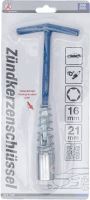 Klíč pro zapalovací svíčky 16,0 a 20,8 mm, s kloubem - BGS 142 (1)