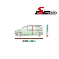 Ochranná plachta Mobile Garage na auto Mercedes Vito / Viano / V-Class (krátká verze) (2)