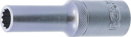 BGS Hlavice nástrčné 1/2", 8 - 28 mm,12ti hranná, prodloužené