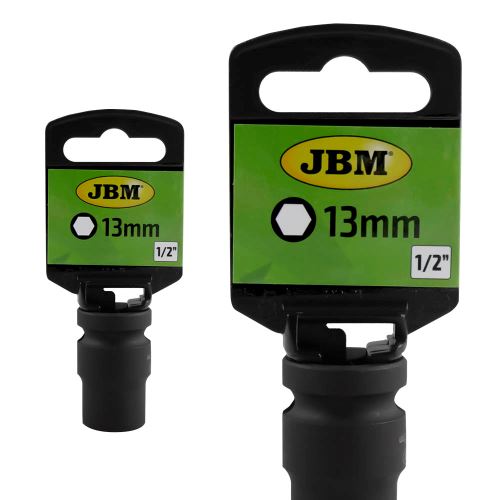 JBM Hlavice nástrčné tvrzené 1/2" 10 - 22  mm