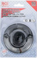 Hlavice na povolování olejových filtrů 93 mm, 45 drážek, Audi, VW - BGS 1039-93-45 (3)