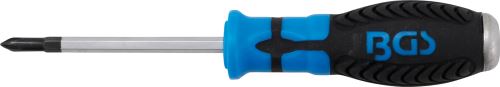 BGS Šroubováky křížové 1/4",  PH0 - PH4, 6ti hranný dřík,1/4" vnitřní čtyřhran
