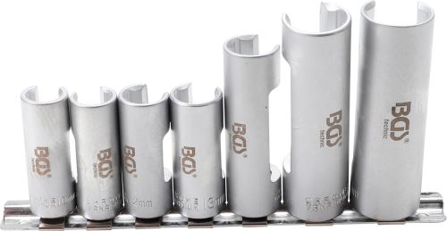 Hlavice nástrčné,3/8" x 10-11-12-14-17-19mm,7 dílů sada,pro termosensory - BGS 1105