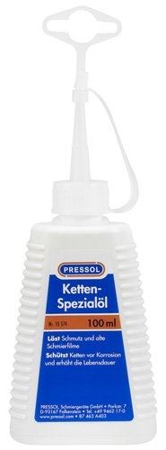 Olej pro mazání a ošetřování řetězů 100 ml PRESSOL 10 574