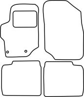 Textilní autokoberce Citroen C-Elysée 2012-2020 (1)