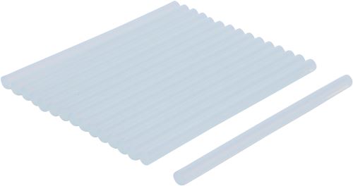 Souprava patron tavného lepidla, čiré, bílé, 11 x 200 mm, 16dílná - BGS 80852