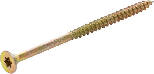 Šrouby víceúčelové, T-profil (pro Torx)  T25, 5.0 x 80 mm, 50 pcs. - BGS 80998