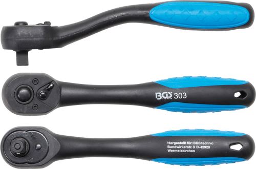 Ráčna 3/8" ergonomická s přepínací páčkou 200 mm – BGS 303