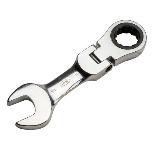 Očkoplochý kloubový klíč s ráčnovým kloubem - 13 mm - JBM 15333