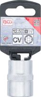 Výprodej/Hlavice nástrčná 1/2" 20.0 mm, Surface Drive - BGS 2420 (2)