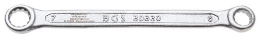 BGS Klíče očkové, 6 - 32 mm, oboustranné, velmi ploché