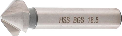 Zahlubovací fréza, HSS, DIN 335 forma C, O 16,5 mm - BGS 1997-5