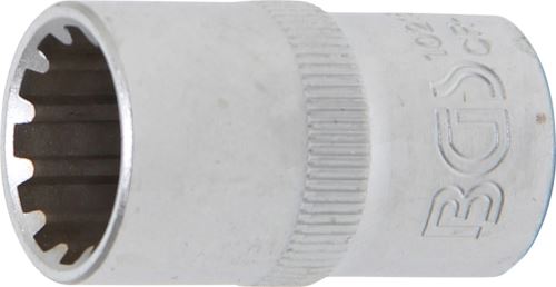 BGS Hlavice nástrčné 1/2", 8 - 32 mm,  "GearLock"