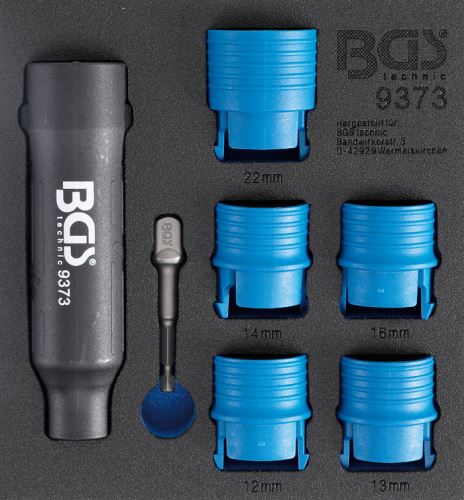 Poškozený obal - Kartáče pro čištění šroubů a čepů matic kol - BGS 9373