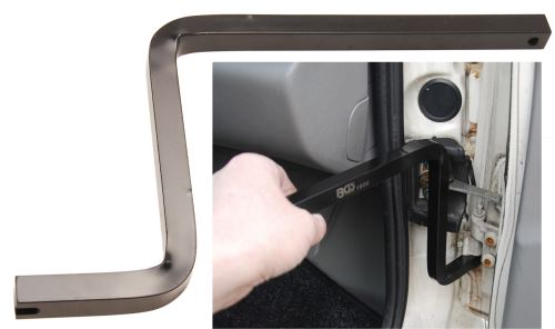 Přípravek pro montáž a demontáž dveřních závěsů automobilů - BGS 1800