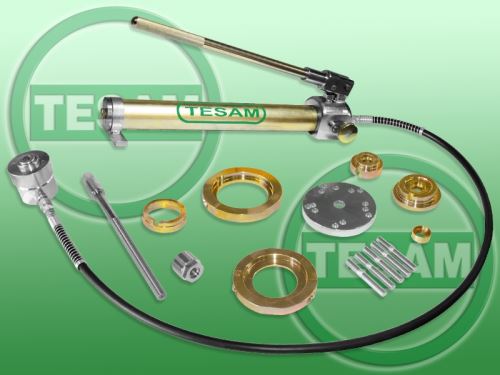 Stahovák hydraulický pro demontáž a montáž předního a zadního ložiska přímo na vozidle T5