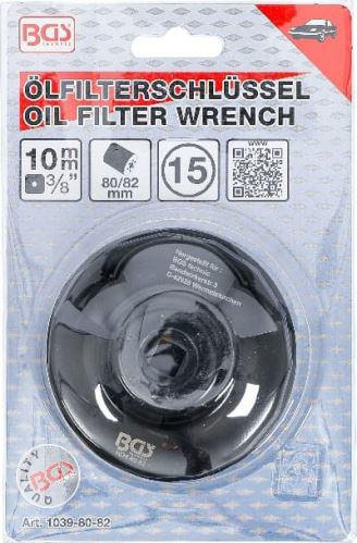 Hlavice na povolování olejových filtrů 80-82 mm, 15ti hran,  Honda, Mazda, Nissan