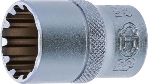 BGS Hlavice nástrčné 1/2", 8 - 32 mm,  "GearLock"