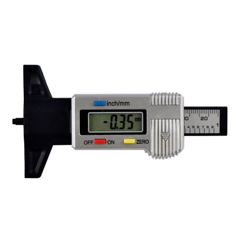 Digitální měřič hloubky dezénu pneumatiky - JBM 53042