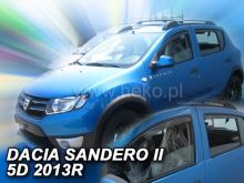 Ofuky oken Dacia Sandero 2012-2020 (4 díly) (2)