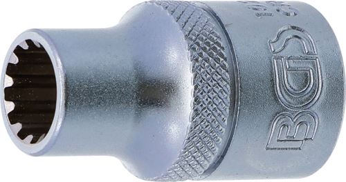 BGS Hlavice nástrčné 1/2", 8 - 32 mm,  "GearLock"